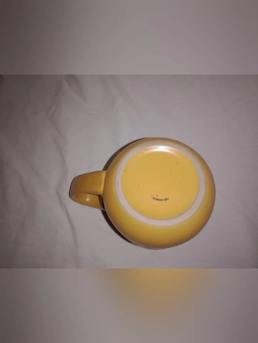 Stoneware Honey Bee Illustration Coffee Mug Cup 3 7/8